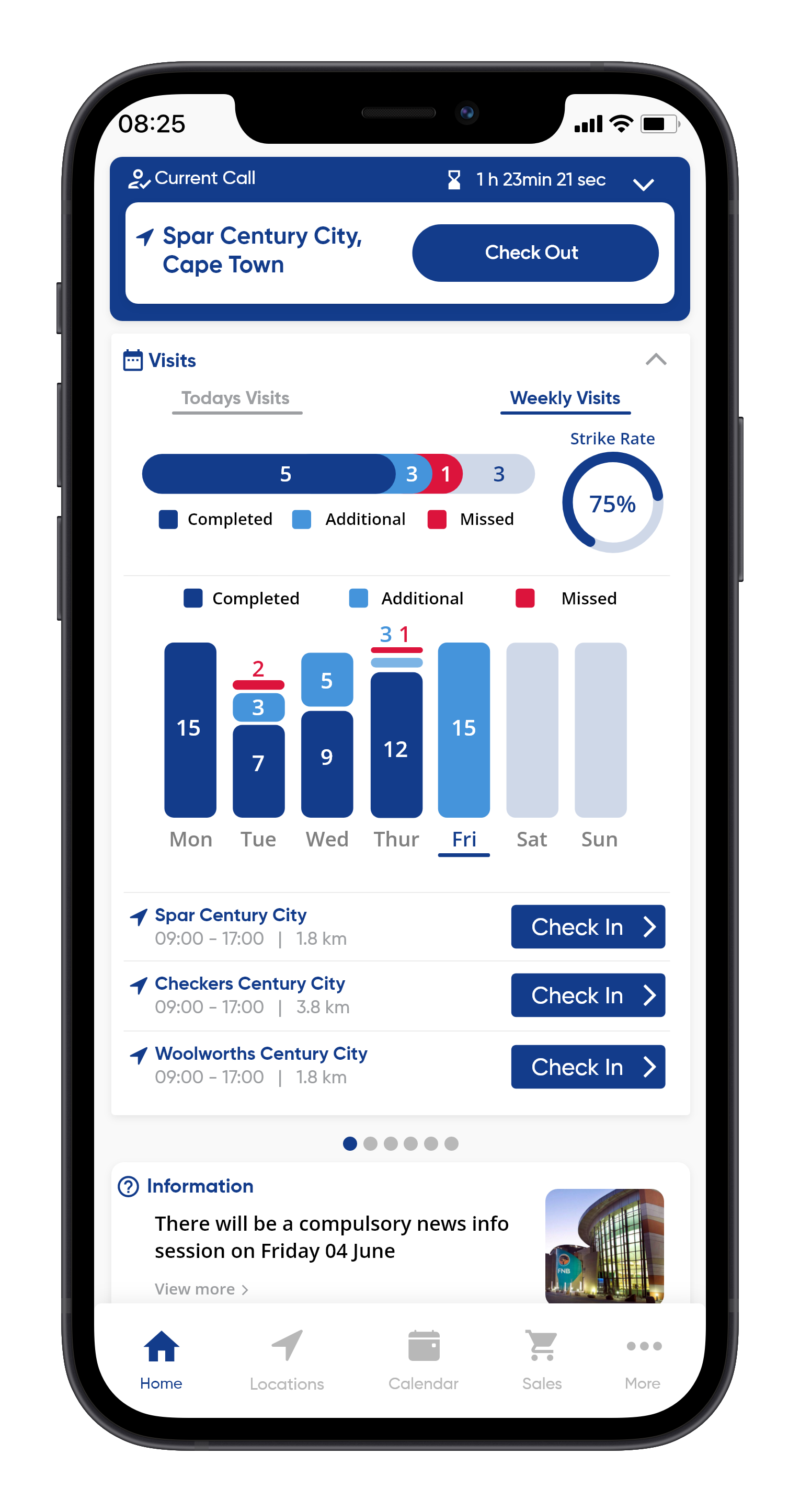 screenshot of Geo Rep
